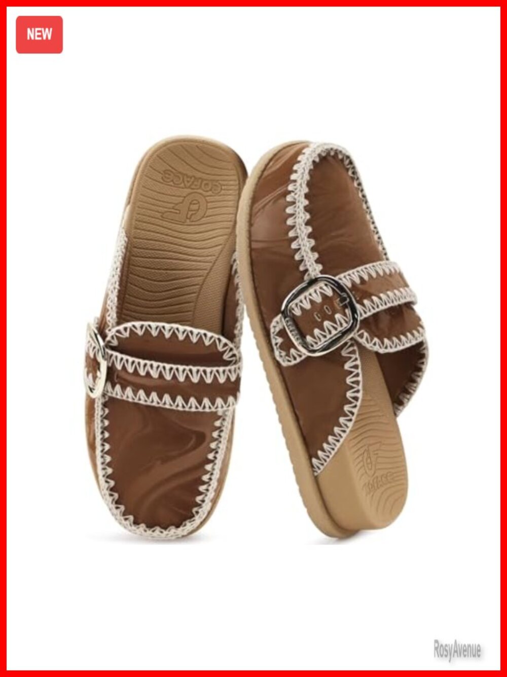 Women's Closed Toe Mules Clogs Comfortable Slip On Cushioned Platform Casual